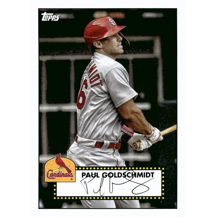 2021 Topps Heritage #T62-31 Paul Goldschmidt* - MLB St. Louis Cardinals Baseball