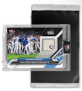 2024 World Series Los Angeles Dodgers game-used base relic Topps Now card sealed