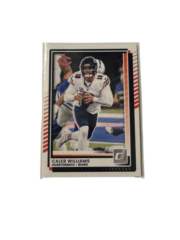 Caleb Williams 2025 Donruss Mint Look #7 NFL Chicago Bears quarterback trading card