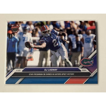 11/49* DJ Lagway RC Florida Gators Upset Win 2024 Bowman U Now Card 44 - IN HAND