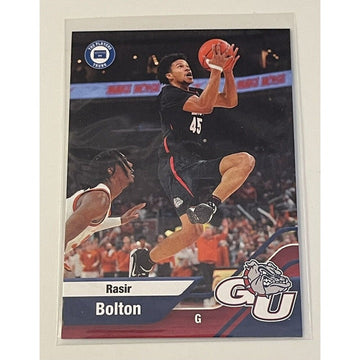 Rasir Bolton 2022 NCAA Gonzaga Bulldogs Players Trunk Campus Collection basketball trading card