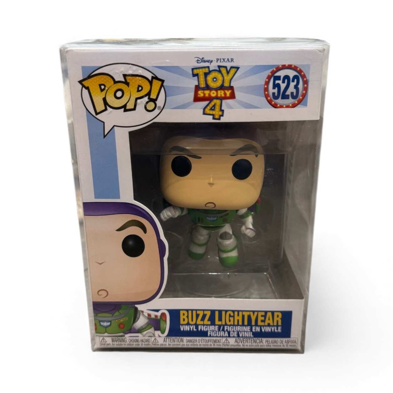 Funko Pop Buzz Lightyear vinyl figure Toy Story 4 in sealed box #523
