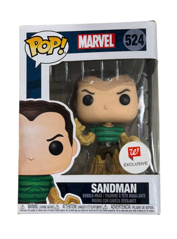 Sealed NEW Funko Pop Marvel Sandman #524 Walgreens Exclusive collectible figure