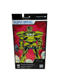 McFarlane DC Multiverse Hal Jordan Armor Suit 7-inch action figure in factory-sealed packaging with green energy hammer and display base