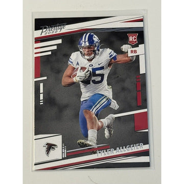 2022 Panini Prestige Tyler Allgeier RC NFL NFC Atlanta Falcons Rookie Card #357*