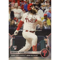 WORLD SERIES Brandon Marsh Topps NOW rookie card showing Phillies player after 2nd inning solo blast during postseason