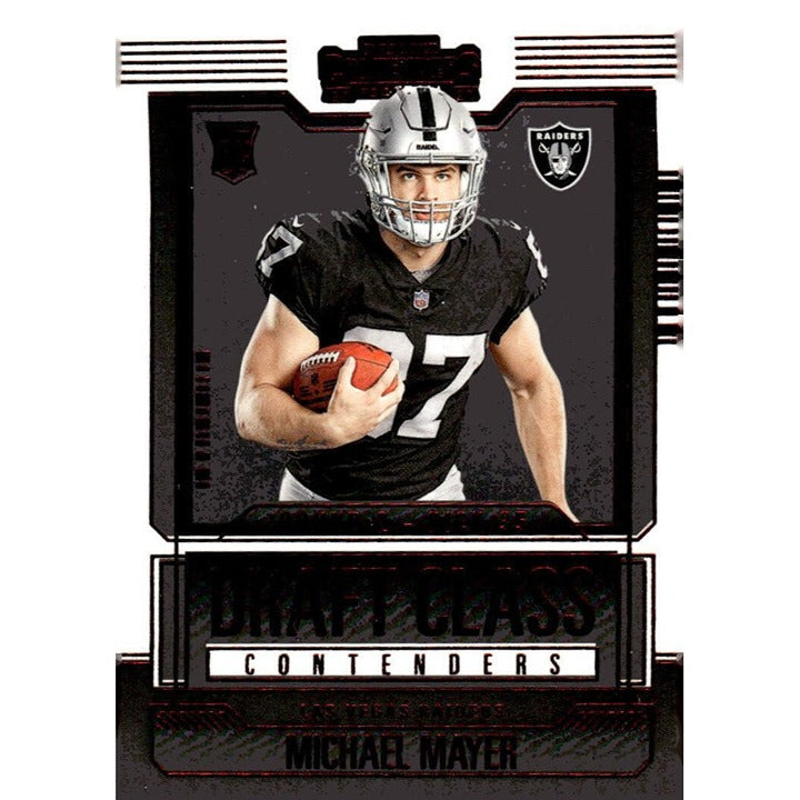 2023 Panini Contenders - Michael Mayer - NFL Las Vegas Raiders Football Card #17