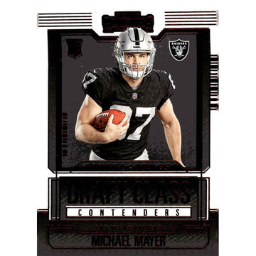 2023 Panini Contenders - Michael Mayer - NFL Las Vegas Raiders Football Card #17