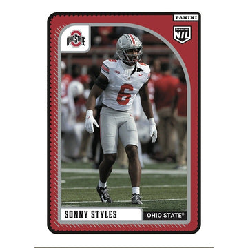 2024 Sonny Styles RC Panini College Football NIL Card 105 NCAA Ohio State Rookie