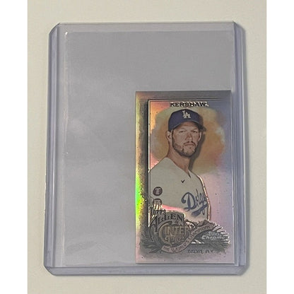 CLAYTON KERSHAW MINI 2022 Topps Allen & Ginter REFRACTOR #85 MLB LA Dodgers