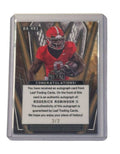 3/3 Roderick Robinson II Georgia Bulldogs RC Leaf Metal autograph football card
