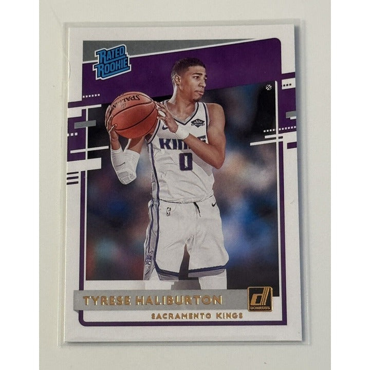 Tyrese Halliburton RC 2020-21 Donruss Rated Rookie Card 231 - NBA Indiana Pacers