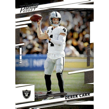 2022 Panini Prestige Derek Carr NFL Las Vegas Raiders/Saints Football - Card 170