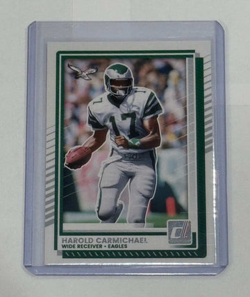 Harold Carmichael card 2025 Panini Donruss Philadelphia Eagles WR #118 in protective case