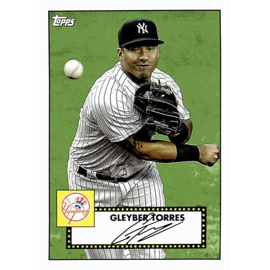 2021 Topps Heritage - Gleyber Torres* Major League T52-38 - MLB New York Yankees