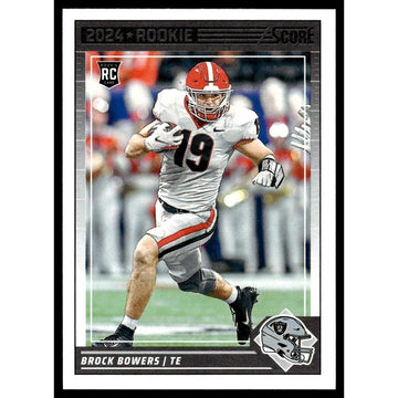 Brock Bowers RC - 2024 Score Football #310 - UGA Las Vegas Raiders Rookie - Mint
