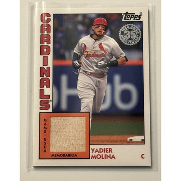 Yadier Molina* 2019 Topps 1984 Game Jersey Relic #84R-YM - MLB Cardinals PR:5751