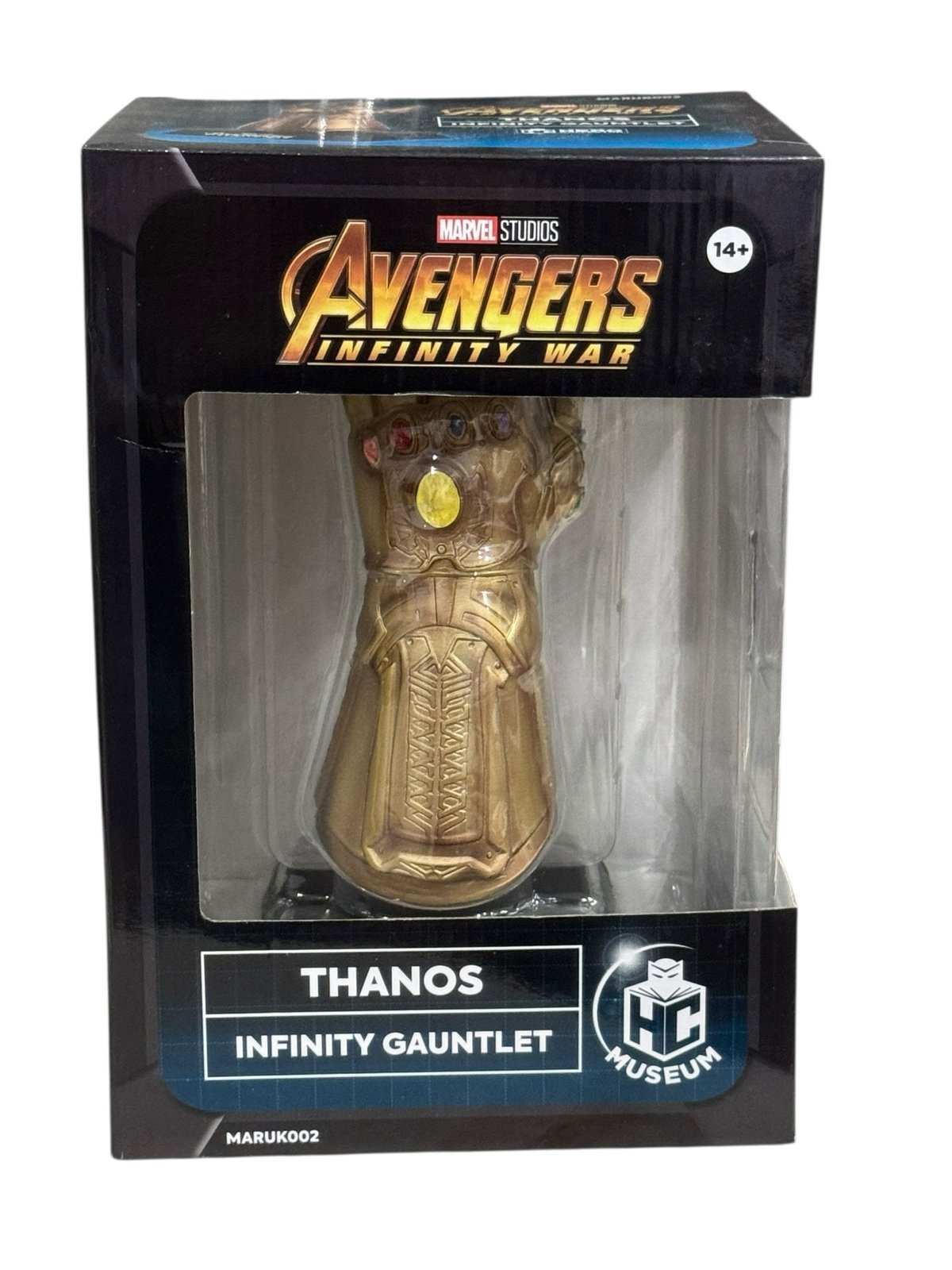 Marvel Avengers Infinity War Thanos Infinity Gauntlet Replica with Infinity Stones in display box