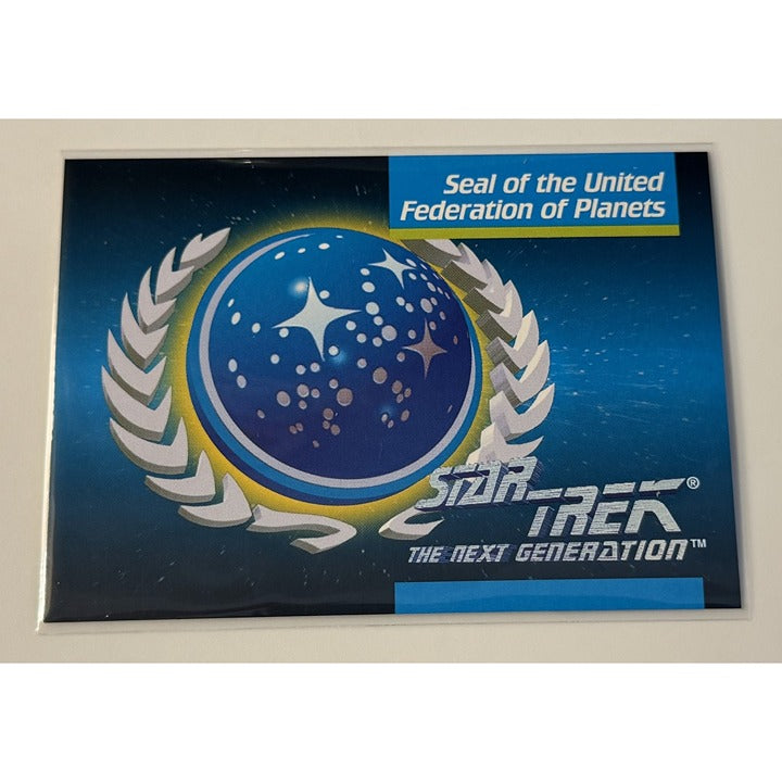 1992 Impel Star Trek: The Next Generation #077 Federation of Planets - Near Mint