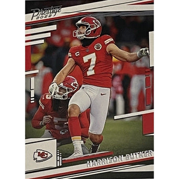 2022 PANINI PRESTIGE #149 HARRISON BUTKER KANSAS CITY CHIEFS NFL FOOTBALL  MINT!