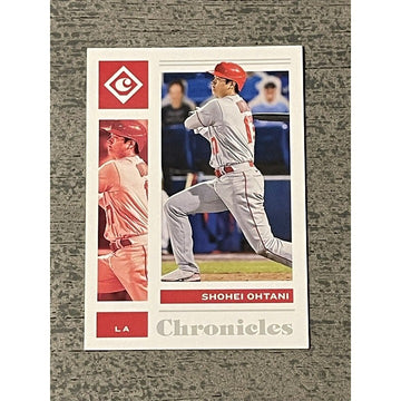 Shohei Ohtani 2021 Panini Chronicles Card #7 - MLB Los Angeles Angels Baseball *