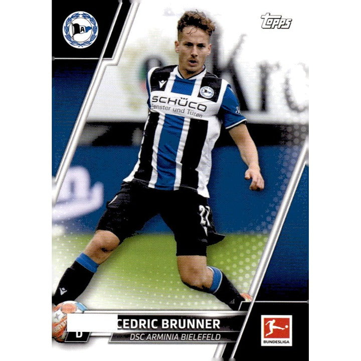 2021-22 Topps Bundesliga Soccer- Futbol #40 Cedric Brunner DSC Arminia BIELEFELD