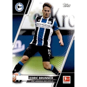 2021-22 Topps Bundesliga Soccer- Futbol #40 Cedric Brunner DSC Arminia BIELEFELD
