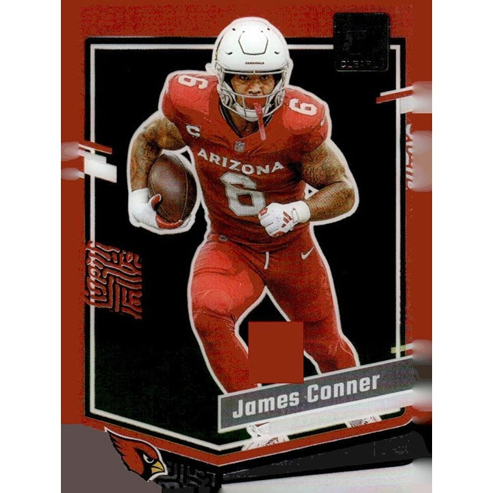 James Conner 2023 Donruss CLEAR Series - NFL Arizona Cardinals Football Card  #1