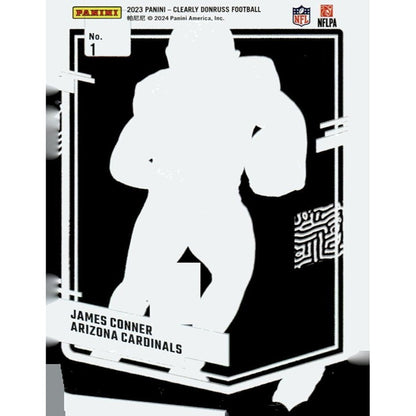 James Conner 2023 Donruss CLEAR Series - NFL Arizona Cardinals Football Card  #1