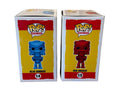 Funko POP Retro Toys Rock Em Sock Em Robots Blue Bomber #14 and Red Rocker #15 boxed set