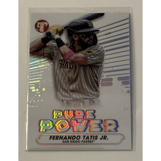 2022 Topps Pristine Pure Power Fernando Tatis Jr. Refractor* MLB SD Padres #PP-9
