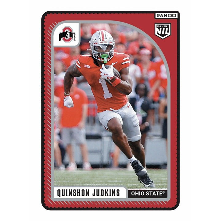 2024 Quinshon Judkins RC* Panini College Football NIL 104 NCAA Ohio State Rookie
