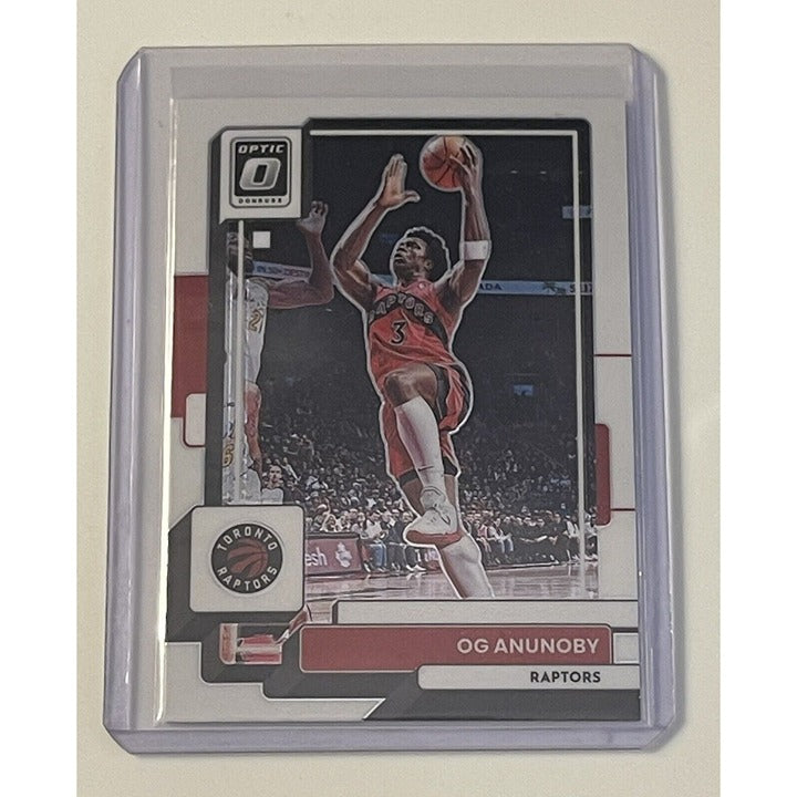 OG Anunoby 2022-23 Donruss Optic Basketball Chrome Base Card #1 Toronto Raptors*