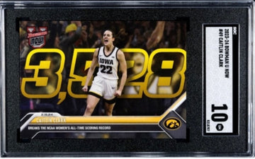 Caitlin Clark RC 2023-24 Bowman U Now - Caitlin ClarK - Rookie Card #49 - SGC 10