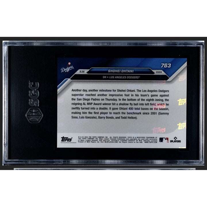 2024 TOPPS NOW Shohei Ohtani Dodgers trading card graded SGC 9.5 limited edition