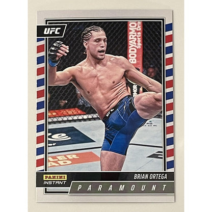 BRIAN ORTEGA 2022 Panini Instant UFC Paramount - Card #P10 - MMA - SP /700 - UFC