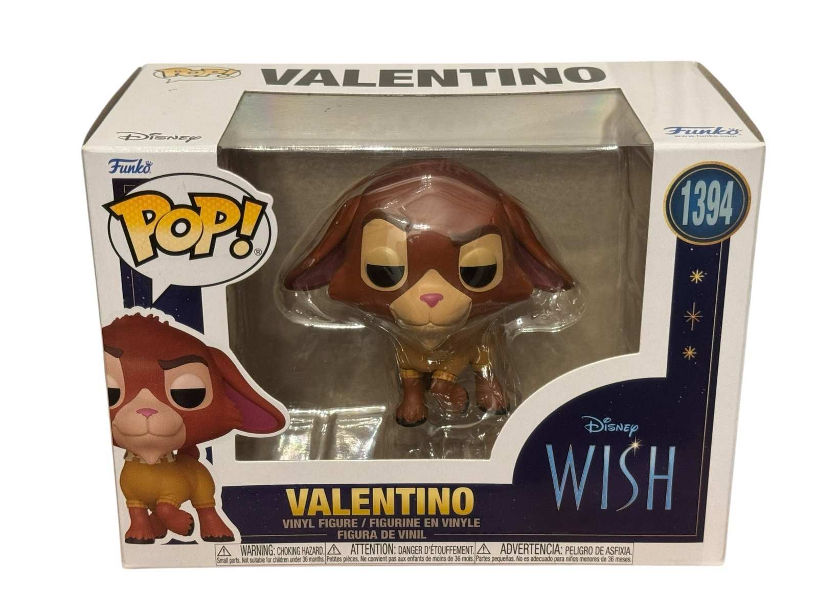 Funko Pop Disney Valentino #1394 vinyl figure from Disney Wish in mint sealed box