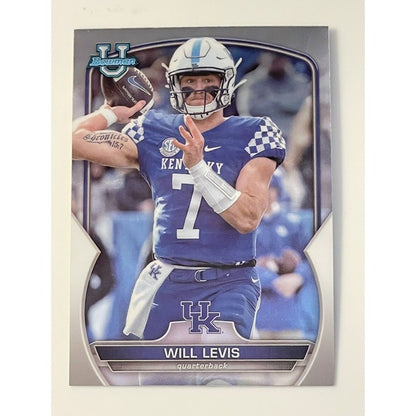 Will Levis 2022 Bowman Chrome U NFL 1st ROUNDER Card #5 NCAA UK Wildcats/Titans*