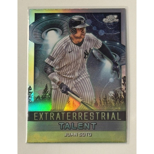 Giancarlo Stanton* - 2024 Cosmic Chrome Refractor ET TALENT MLB NY Yankees #ET-5