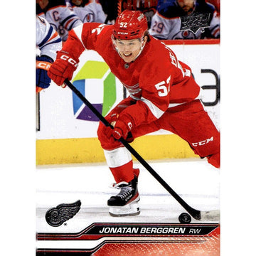 Jonatan Berggren* 2023-24 Upper Deck Series 2 Update - NHL Red wings Hockey #314