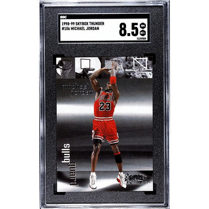1998-99 Skybox Thunder Michael Jordan HOF NBA Chicago Bulls Card #106 - SGC 8.5