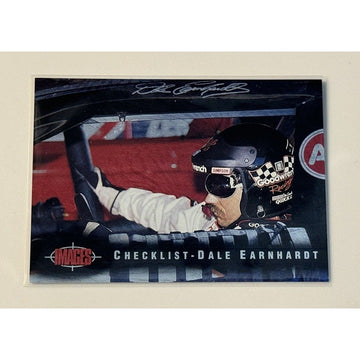 1995 Classic Finish Line Dale Earnhardt 95 Silver Card 99 Goodwrench Winston Cup