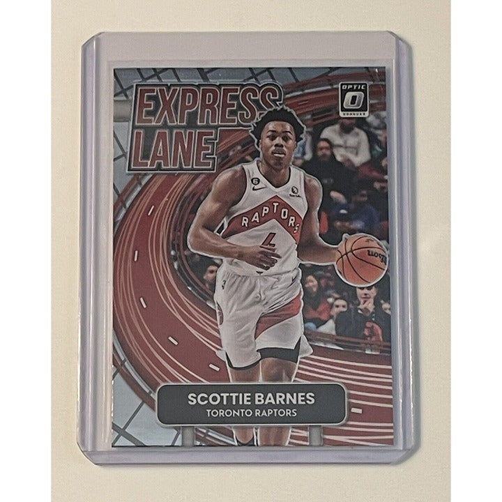 Scottie Barnes 2022-23 Panini Donruss Optic Express Lane #19 NBA Toronto Raptors