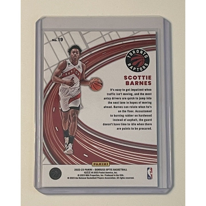 Scottie Barnes 2022-23 Panini Donruss Optic Express Lane #19 NBA Toronto Raptors