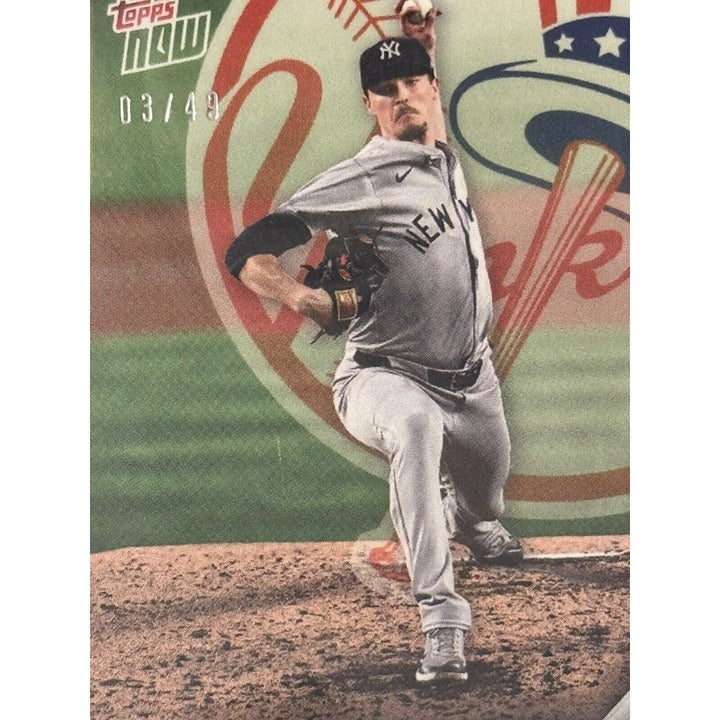 03/49 2024 Topps Now Max Fried Joins NY Yankees with Mega Contract #OS-10 READY!