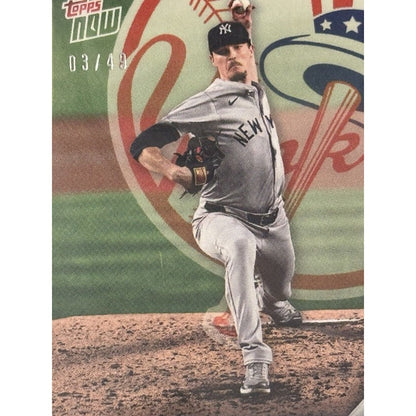 03/49 2024 Topps Now Max Fried Joins NY Yankees with Mega Contract #OS-10 READY!