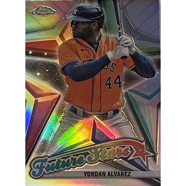2022 Topps Chrome Future Stars Refractor Yordan Alvarez #FS-1 MLB Houston Astros