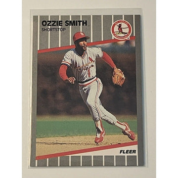 1989 Fleer Baseball Ozzie Smith MLB St. Louis Cardinals Baseball - Card #463 HOF