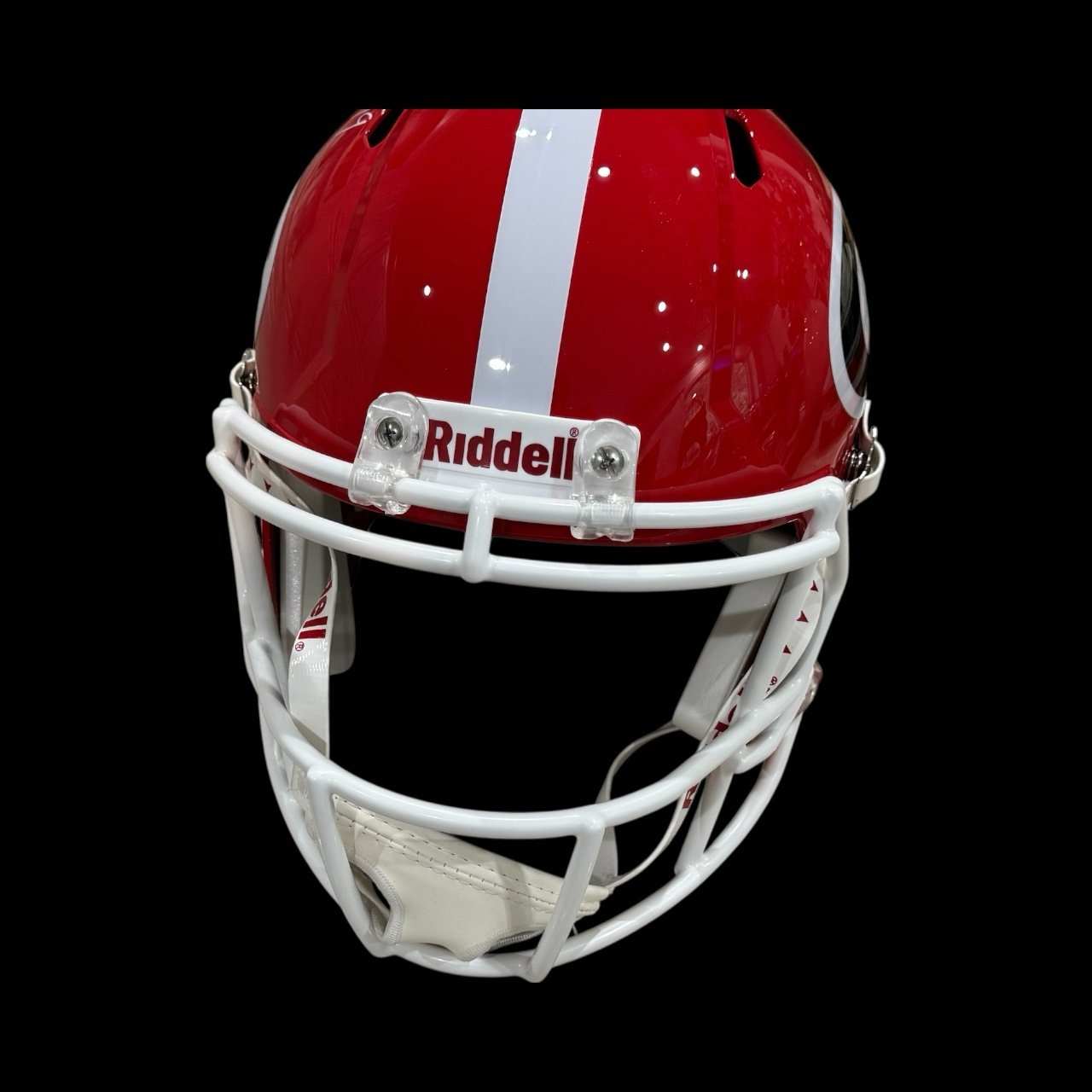 Brock Bowers signed Georgia Bulldogs red Riddell football helmet with Beckett COA