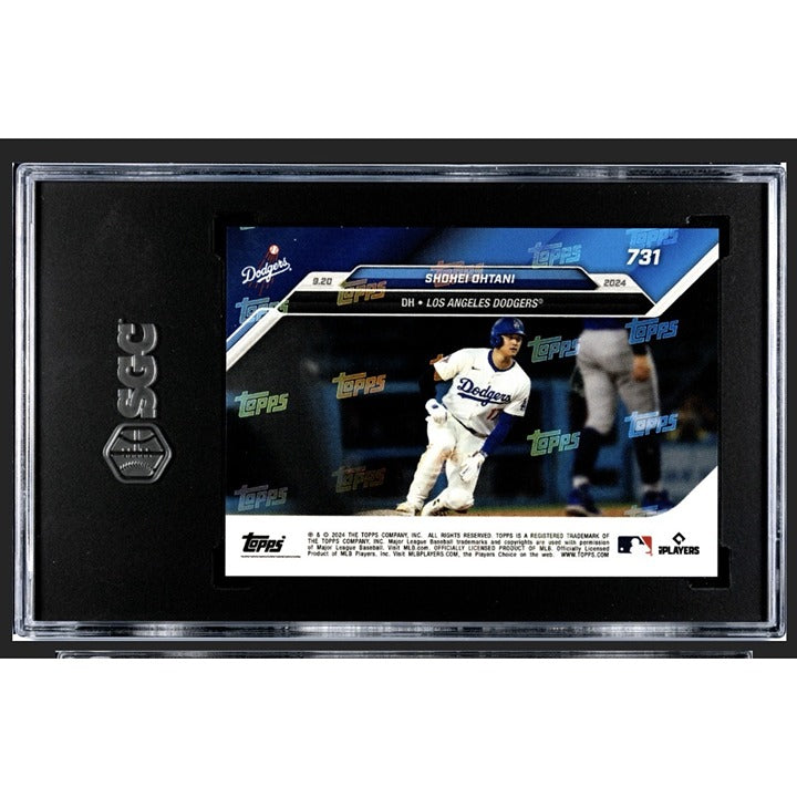 2024 Topps Now SHOHEI OHTANI #731 - History! 53/53 - Los Angeles DODGERS SGC 9.5
